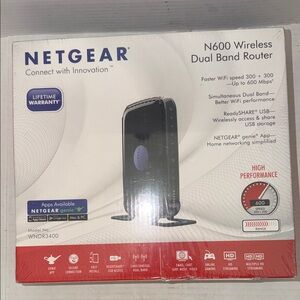 NETGEAR N600 Dual Band Router - Black